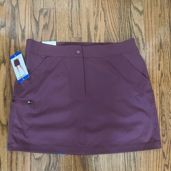 32 Degrees Tech Skort Crushed Violet Size L New With Tag - Picture 8 of 14